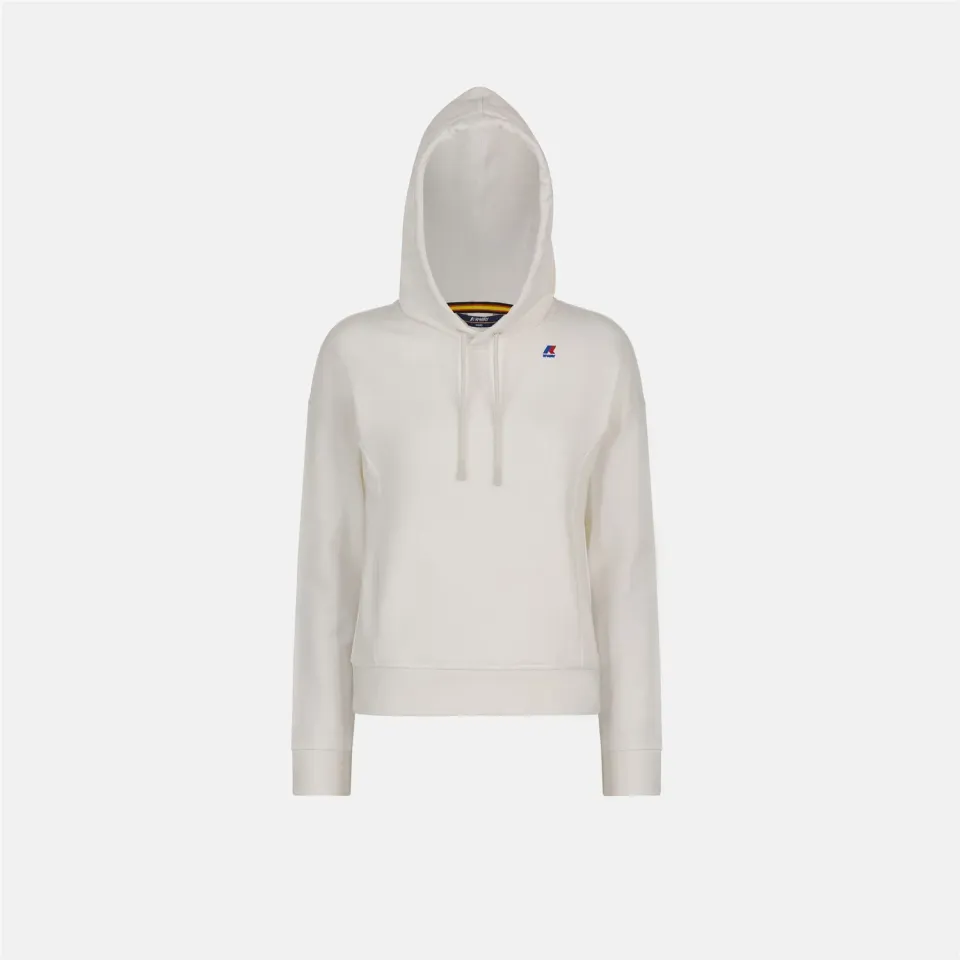 K-Way Aline K8116SW hanorac dama alb lapte fleece