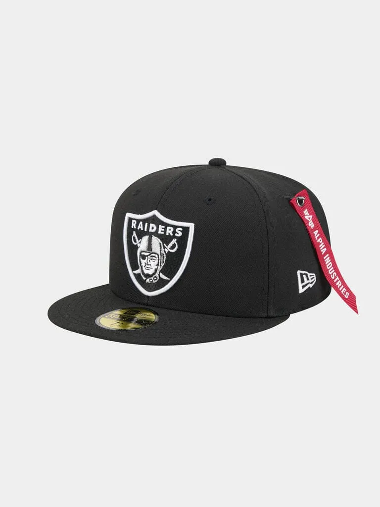 Alpha Industries Las Vegas Raiders 59Fifty sapca neagra bumbac