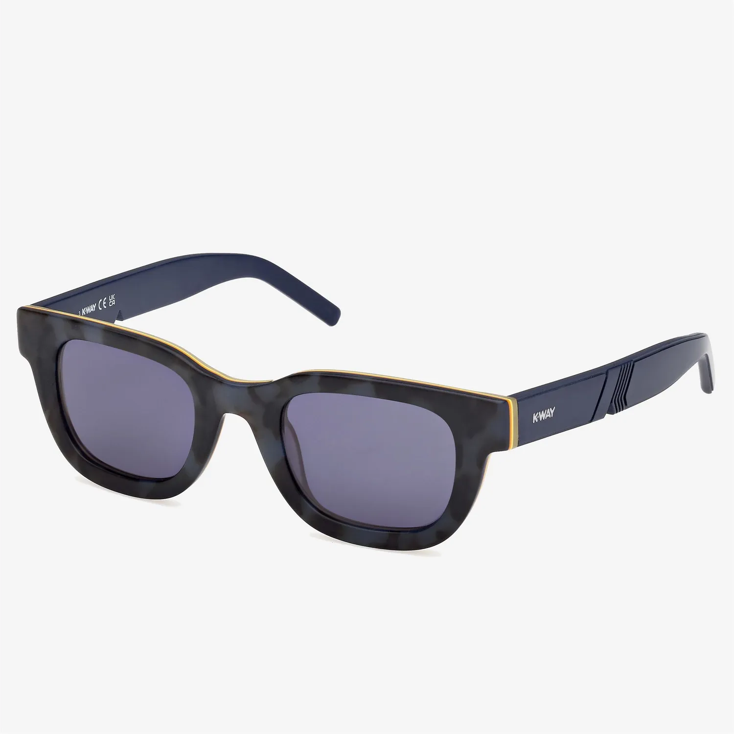 K-Way KW0004 ochelari soare unisex acetat albastru
