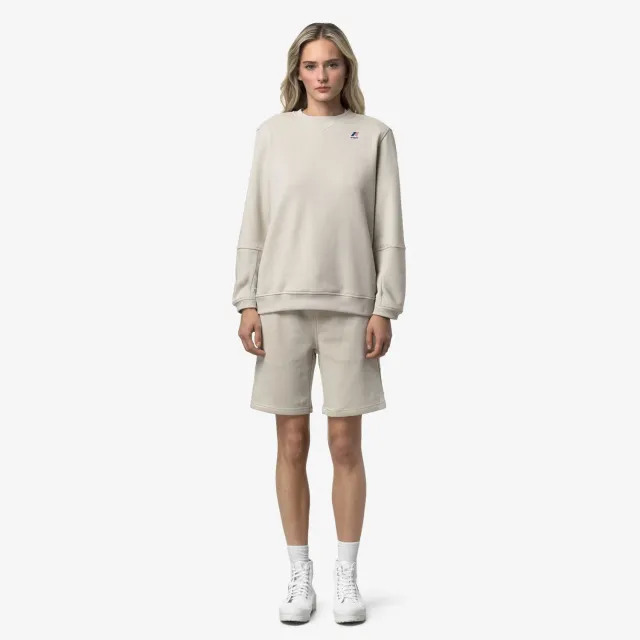 K-Way Nael hanorac bej deschis bumbac-polyester