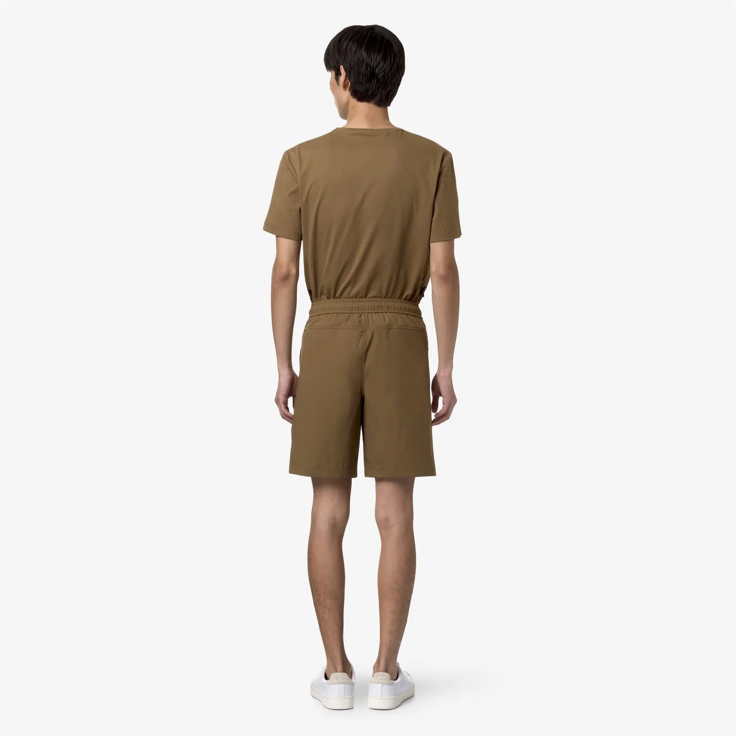 K-Way Nesty Travel pantaloni scurți maro Corda