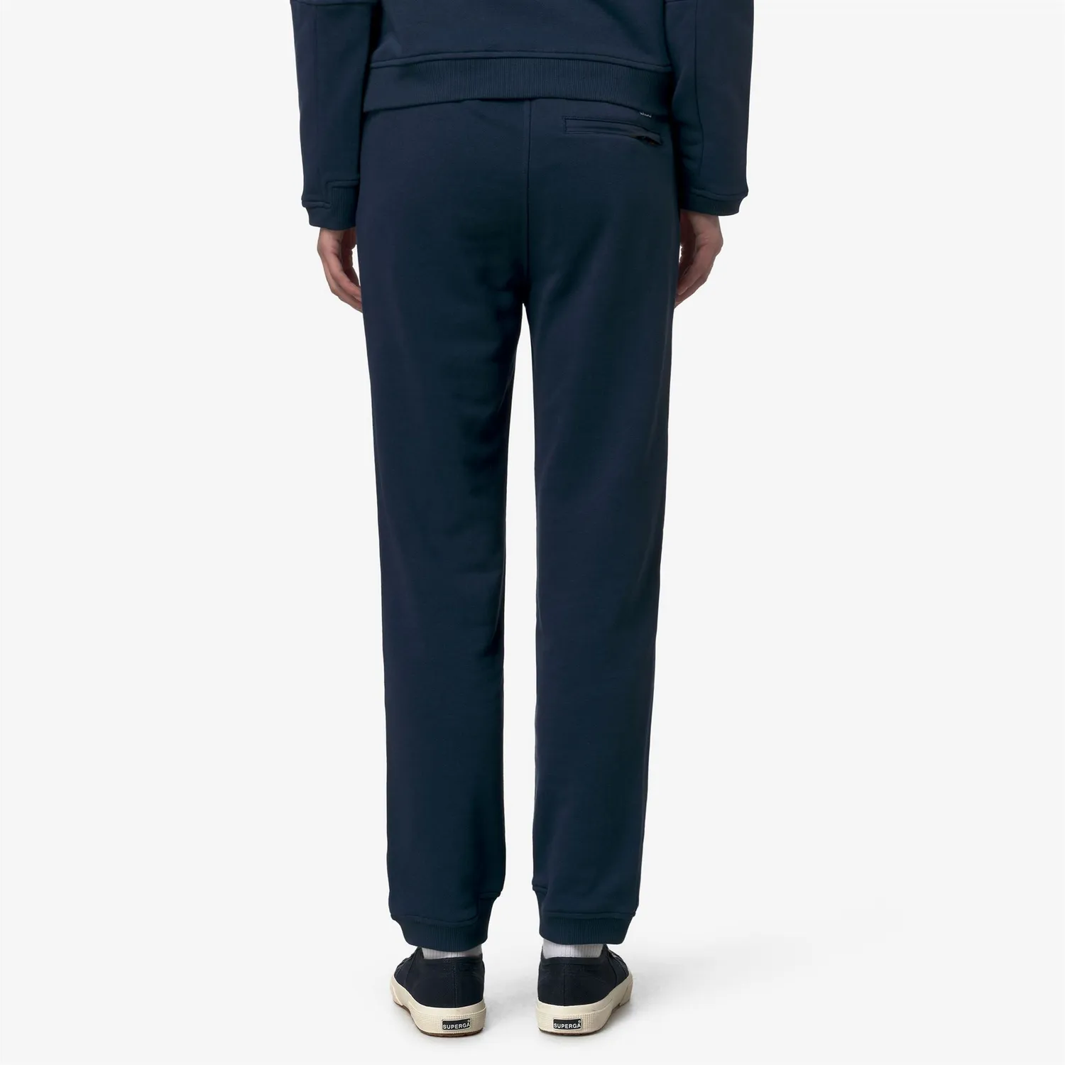 K-Way Philbert pantaloni sport unisex albastru fleece