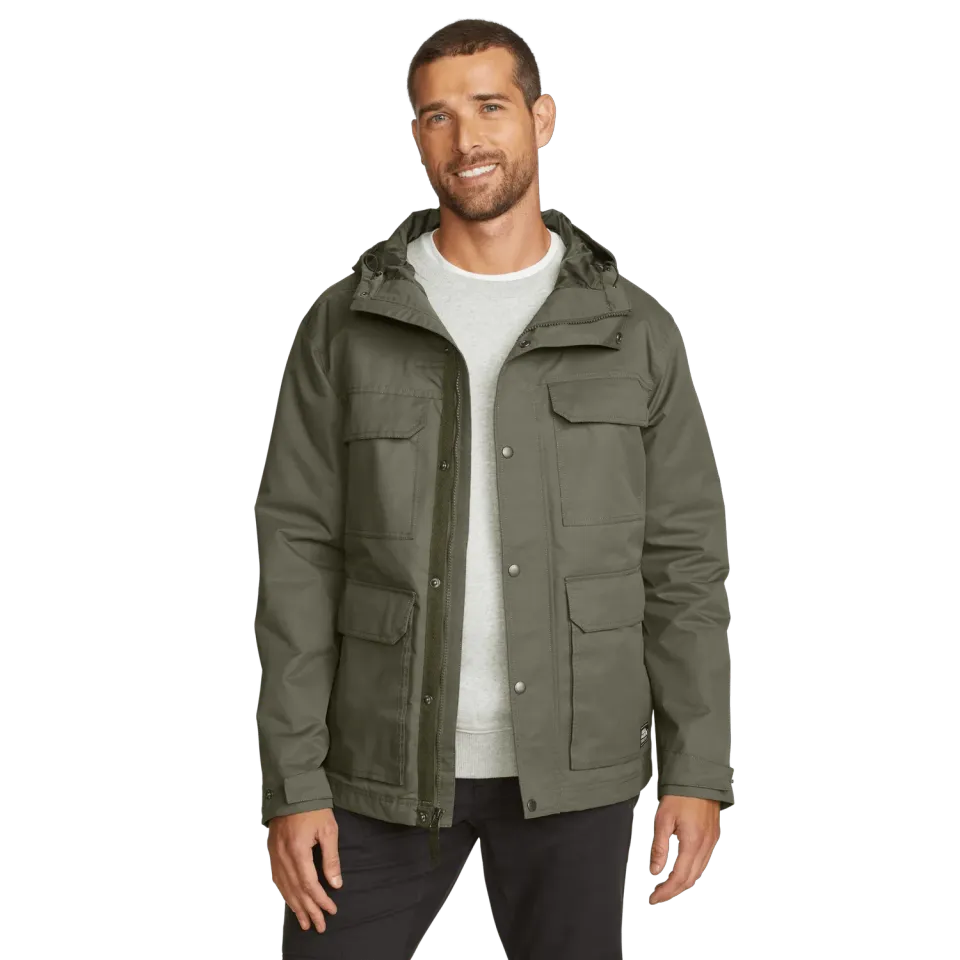 Eddie Bauer Friday Harbor geacă Cerise ploaie
