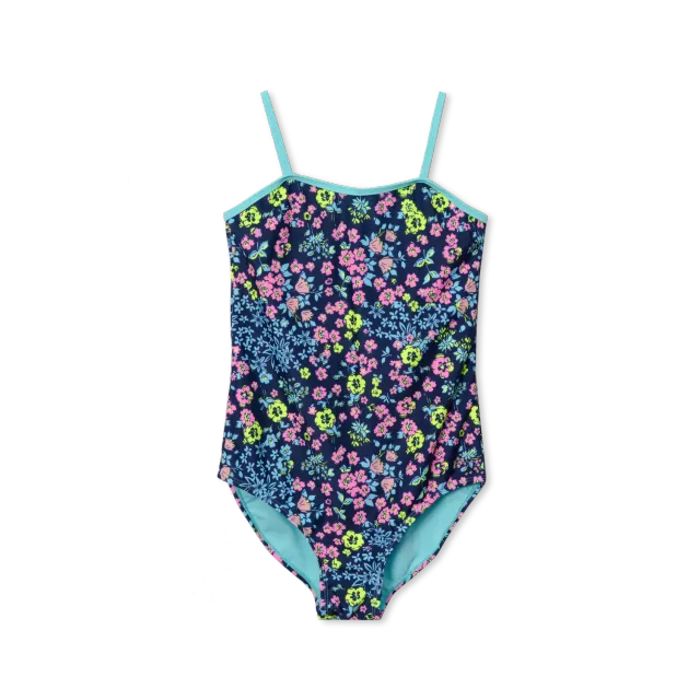 Eddie Bauer Sea Spray costum baie fete lavanda intreg UPF50+