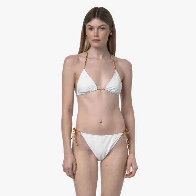 K-Way Etre Beach bikini damă alb lycra