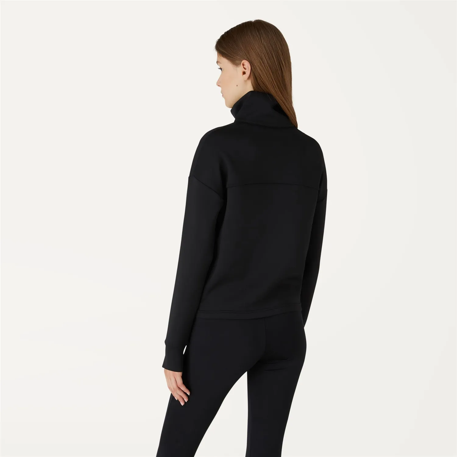 K-Way Jo Anne jacheta fleece dama Black Pure sport