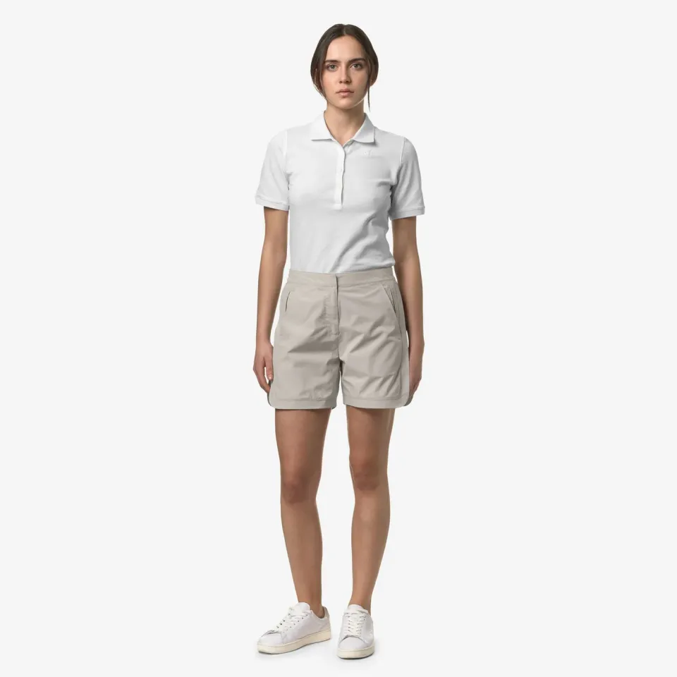 K-Way Annise pantaloni scurti dama bej deschis