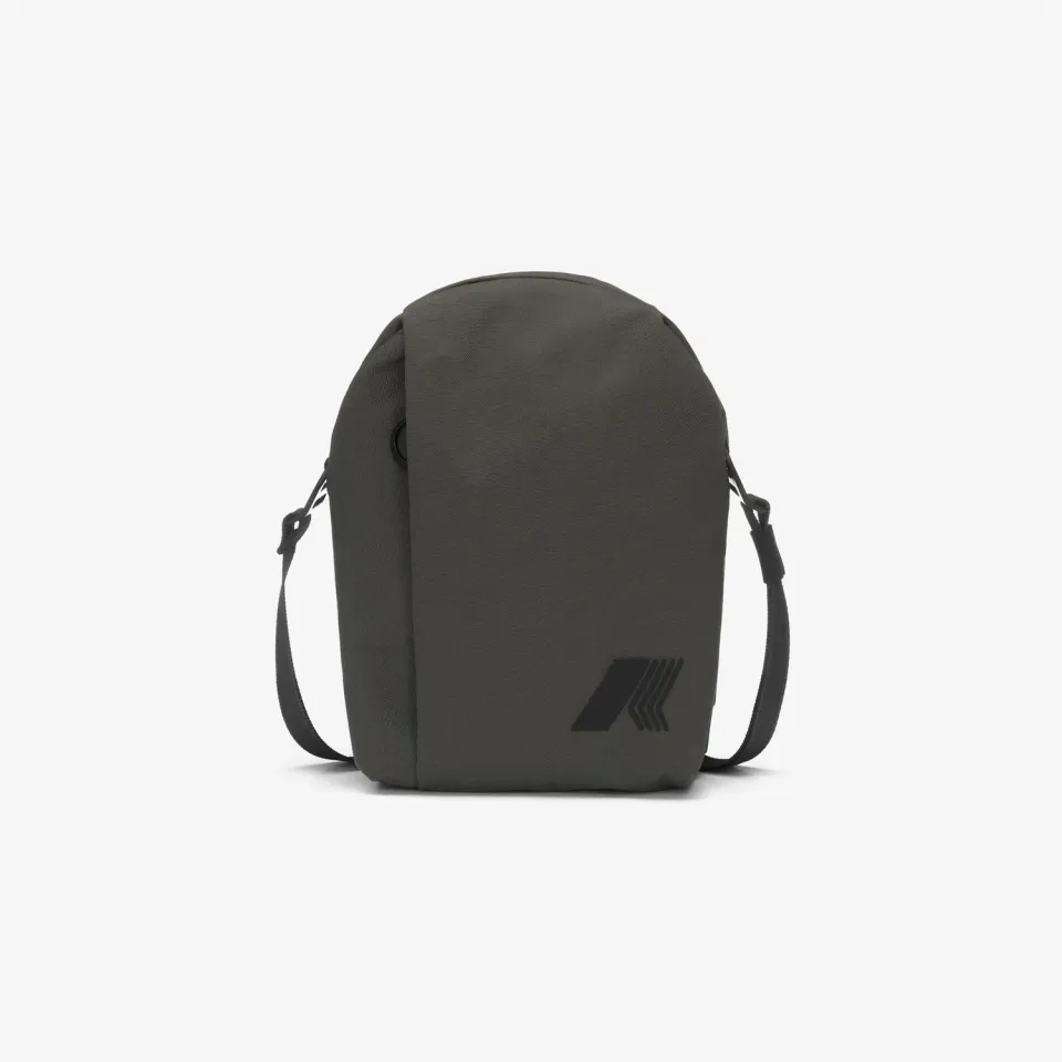 K-Way Eilin geanta crossbody unisex verde inchis nailon
