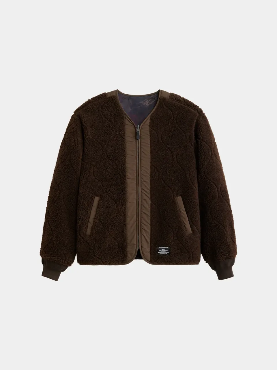 Alpha Industries M-65 Liner geaca reversibila espresso