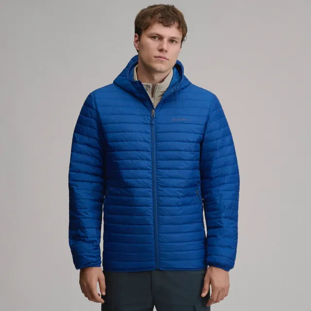 Eddie Bauer Microlight Hooded geaca puf Picante calduroasa