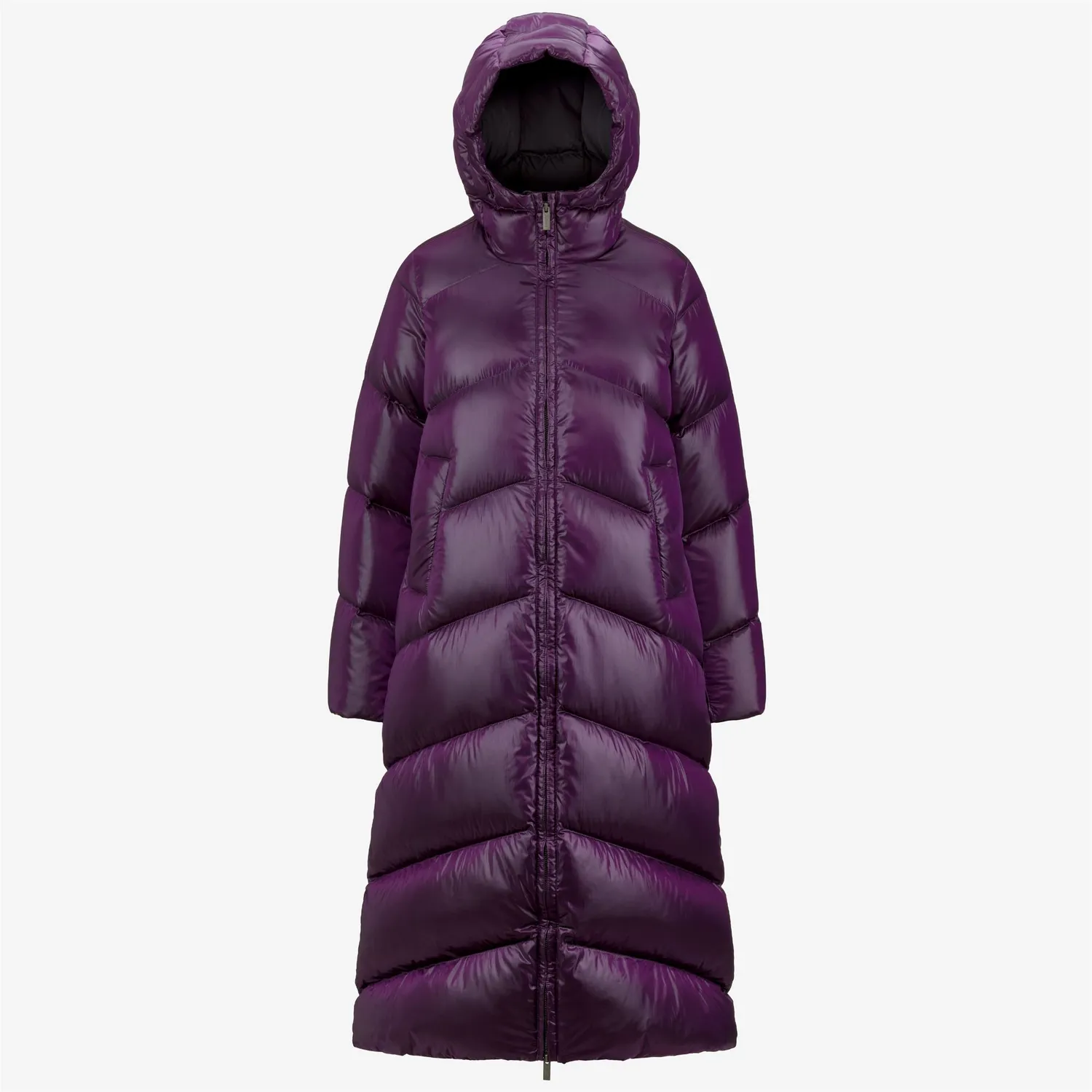 K-Way Neivel Crystal Chintz palton dama violet puf