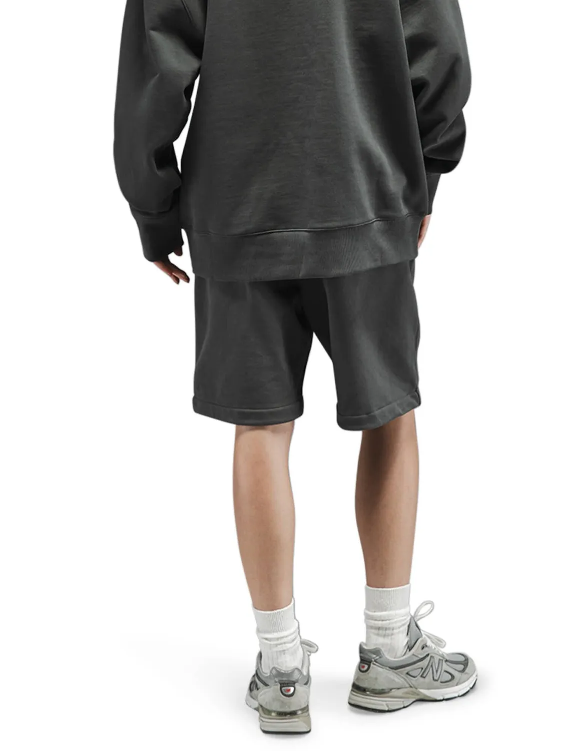 Alpha Industries Essential pantaloni scurti charcoal bumbac