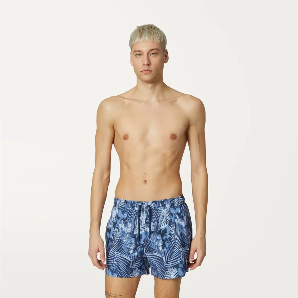 K-Way Airy Graphic sort barbati indigo cu uscare rapida