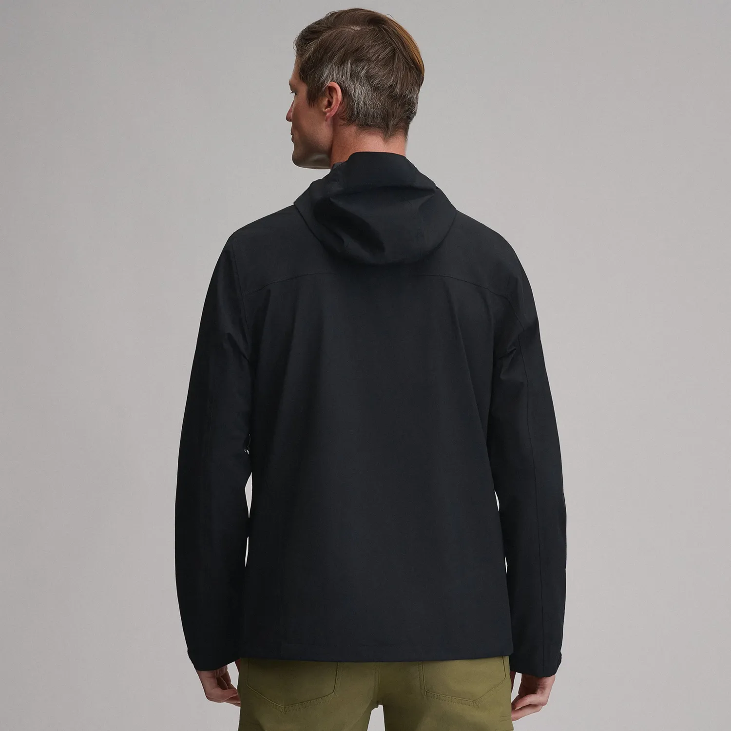 Eddie Bauer Cloud Cap geaca ploaie barbat Neagra stretch