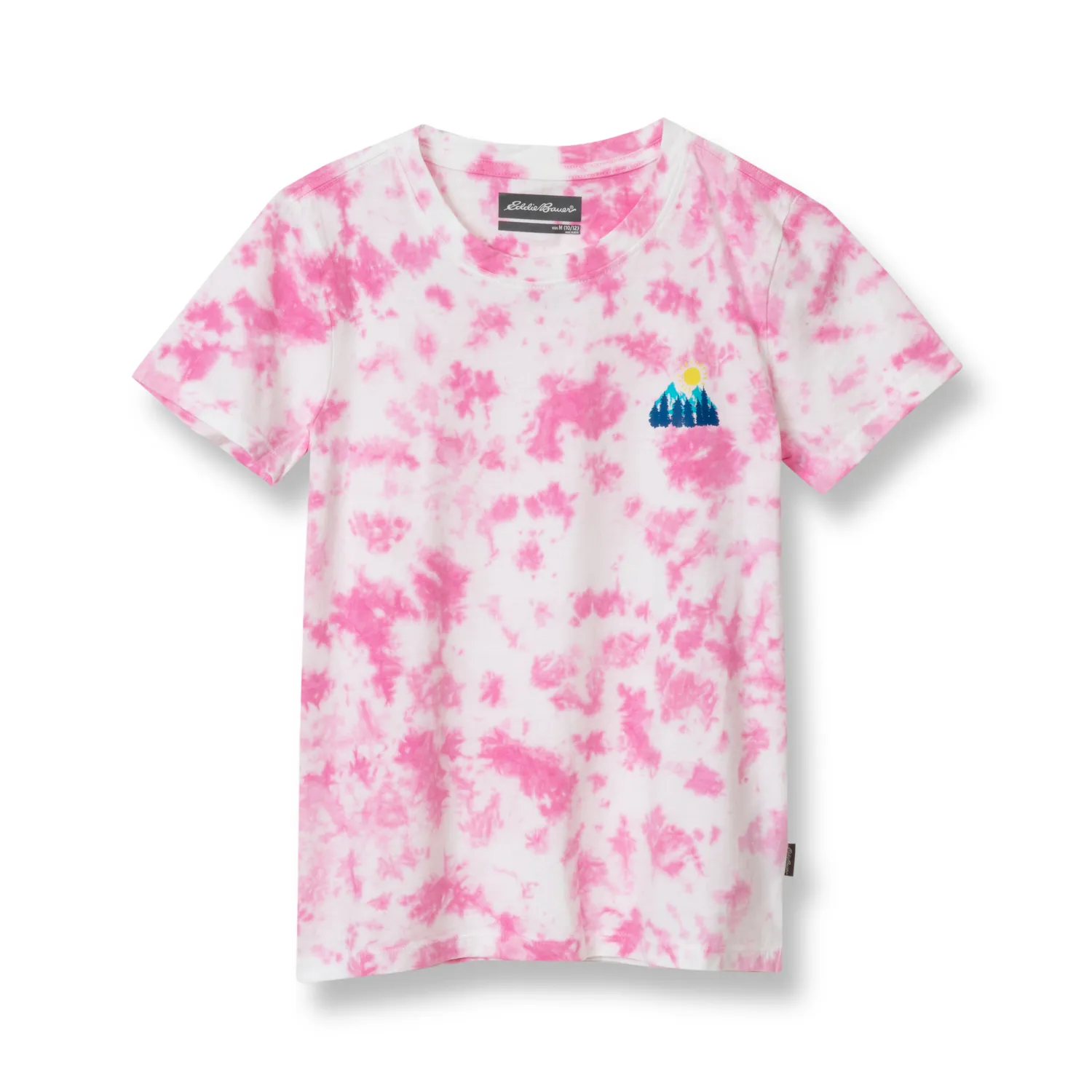 Eddie Bauer Graphic tricou fete tie-dye albastru