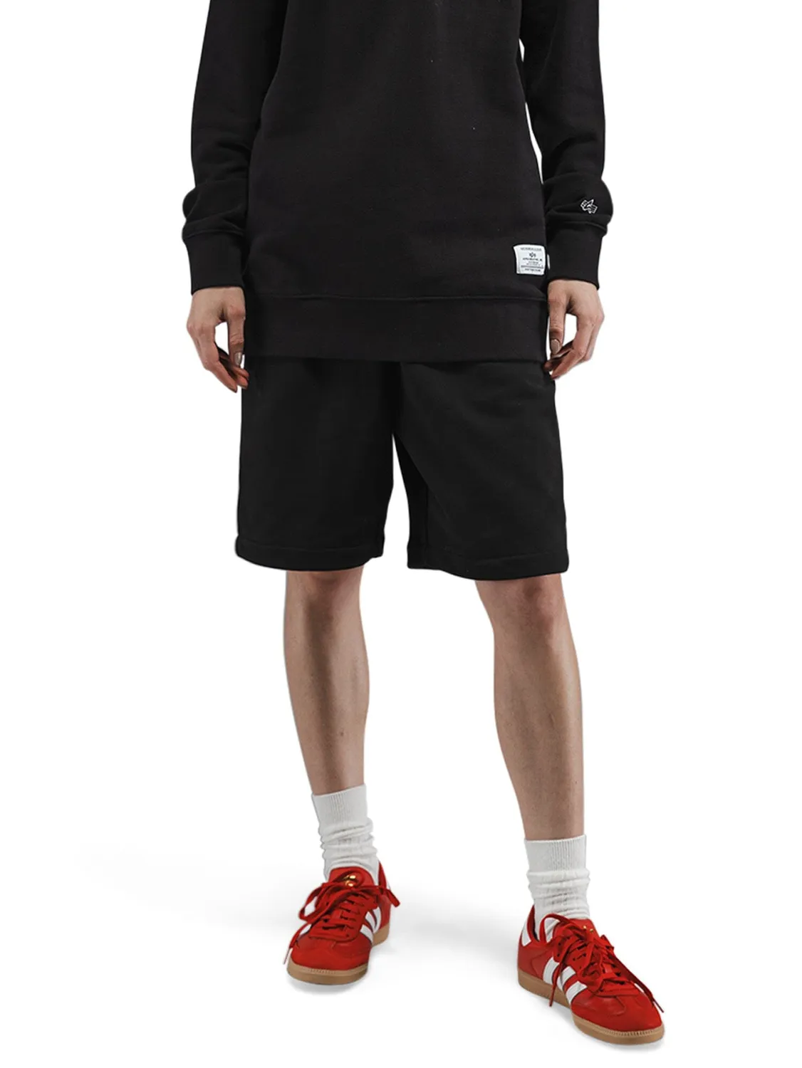 Alpha Industries Essential sort negru bumbac