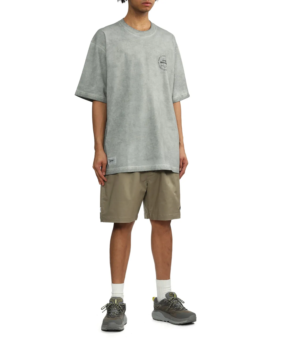 Alpha Industries UNFRM Type-01 tricou gri bumbac
