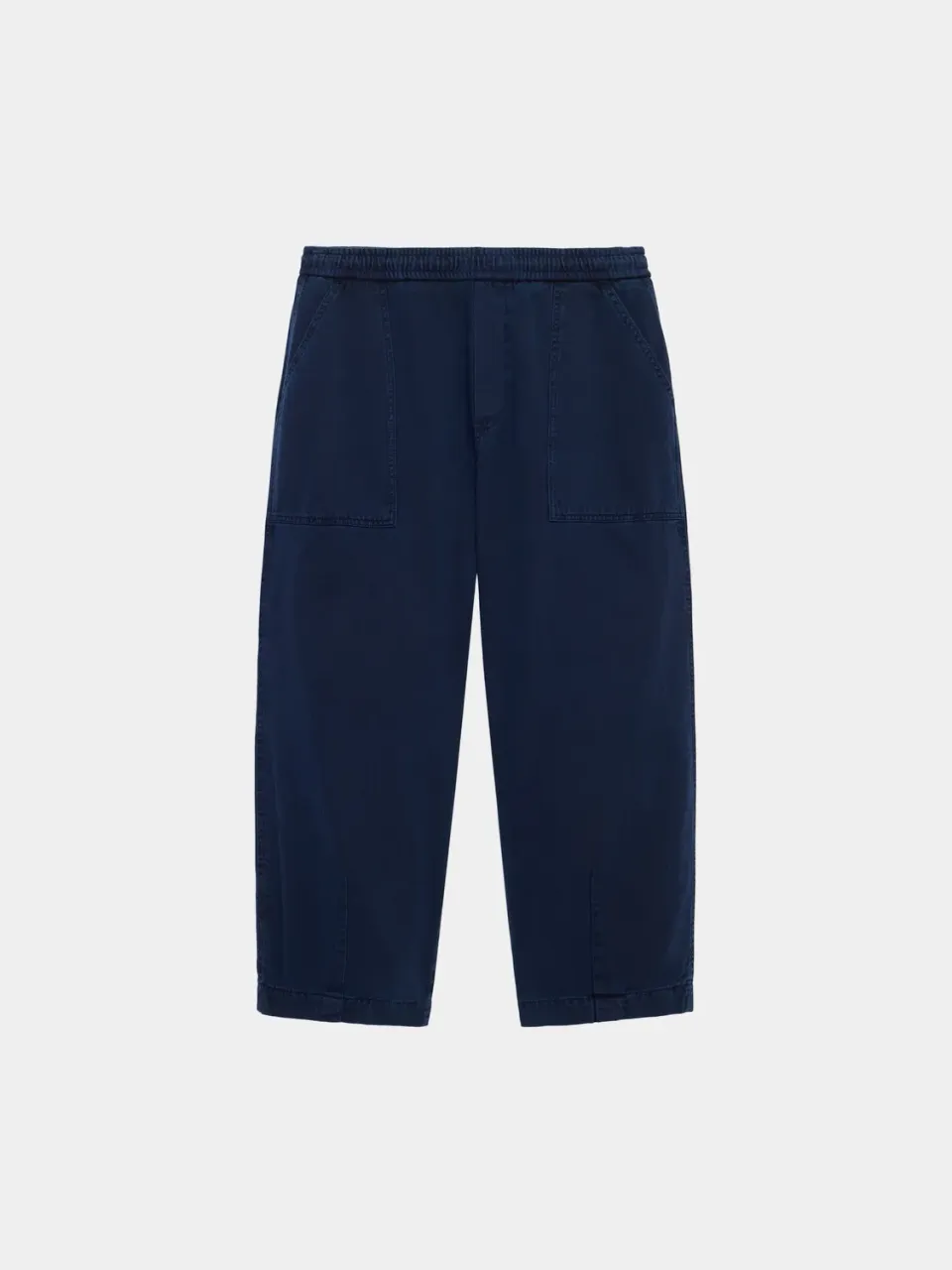 Alpha Industries Oversized Cotton pantaloni albastru bumbac