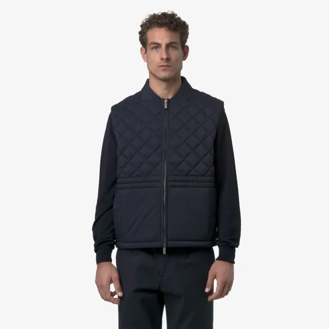 K-Way Barnes Premium Warm vesta barbati albastra