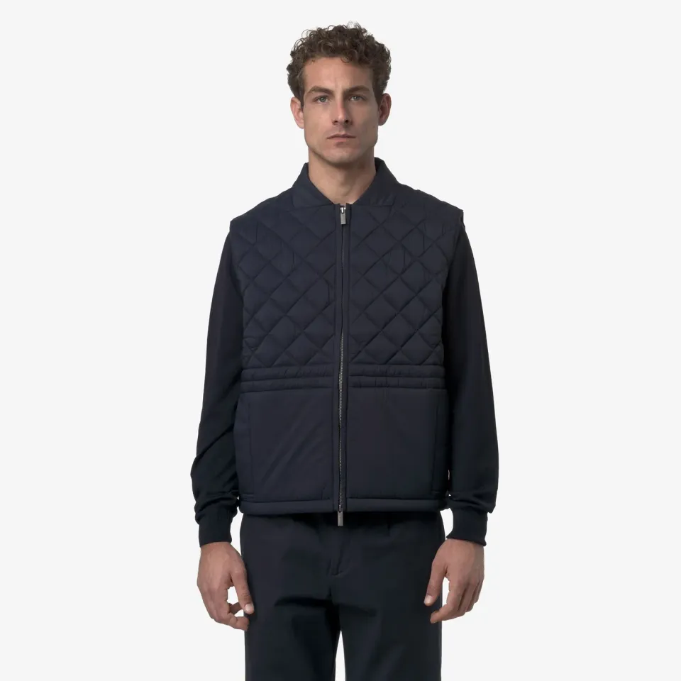 K-Way Barnes Premium Warm vesta barbati albastra