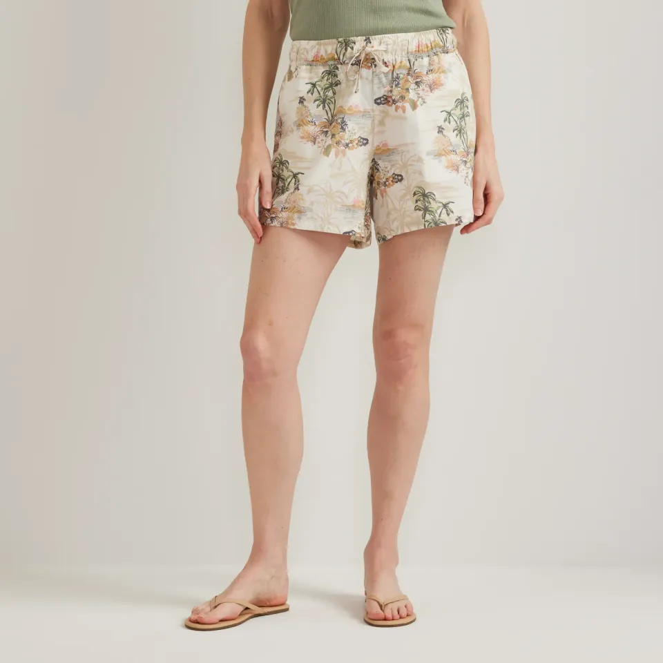 Eddie Bauer Baja pantaloni scurti Sand cu snur lejeri