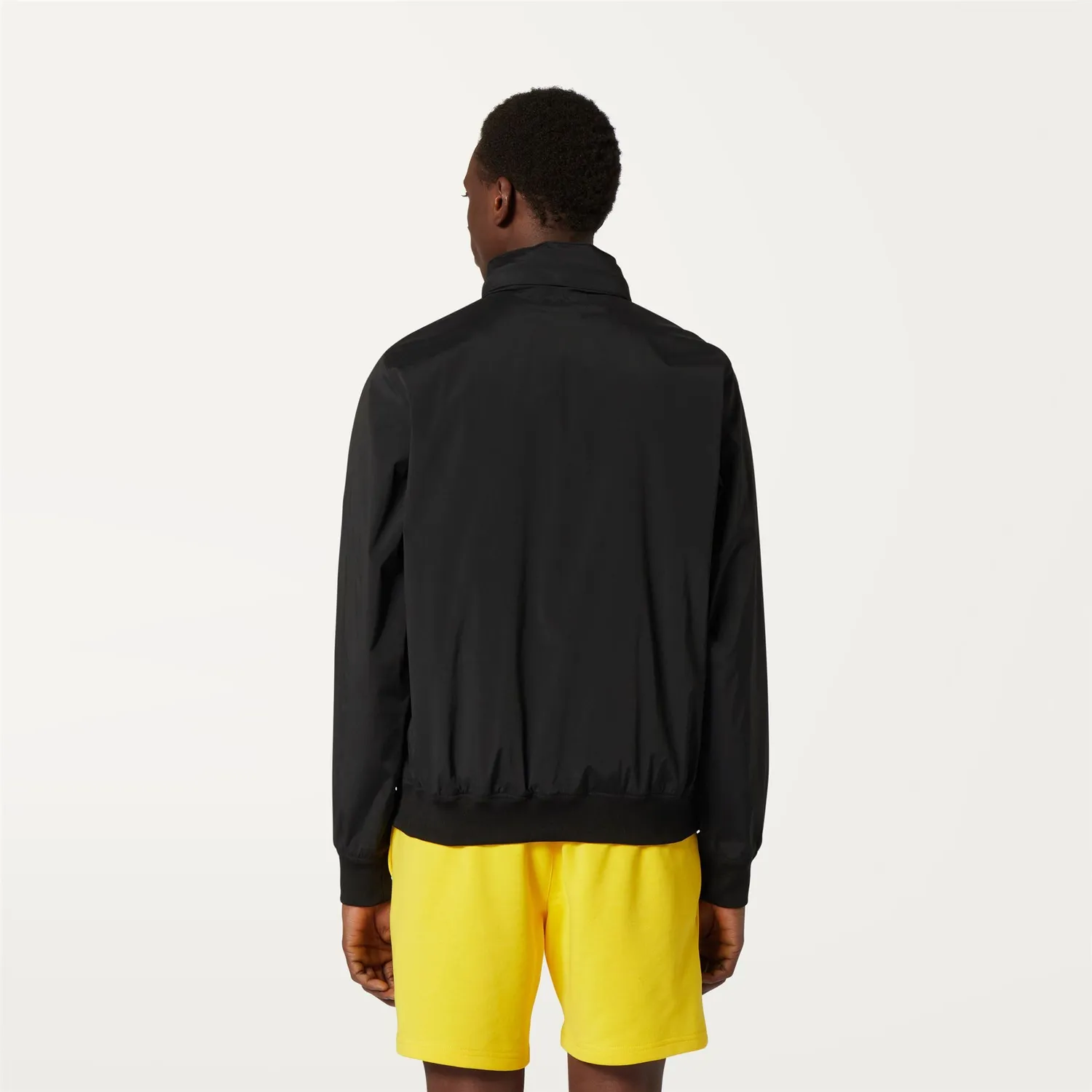 K-Way Amaury Stretch Nylon geaca barbati neagra slim