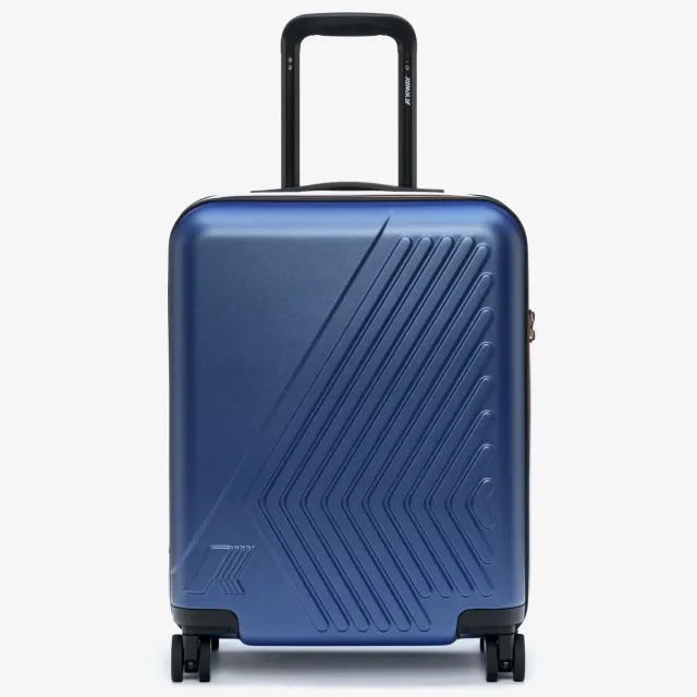K-Way Eudoxie Logo troller cabina albastru 39L