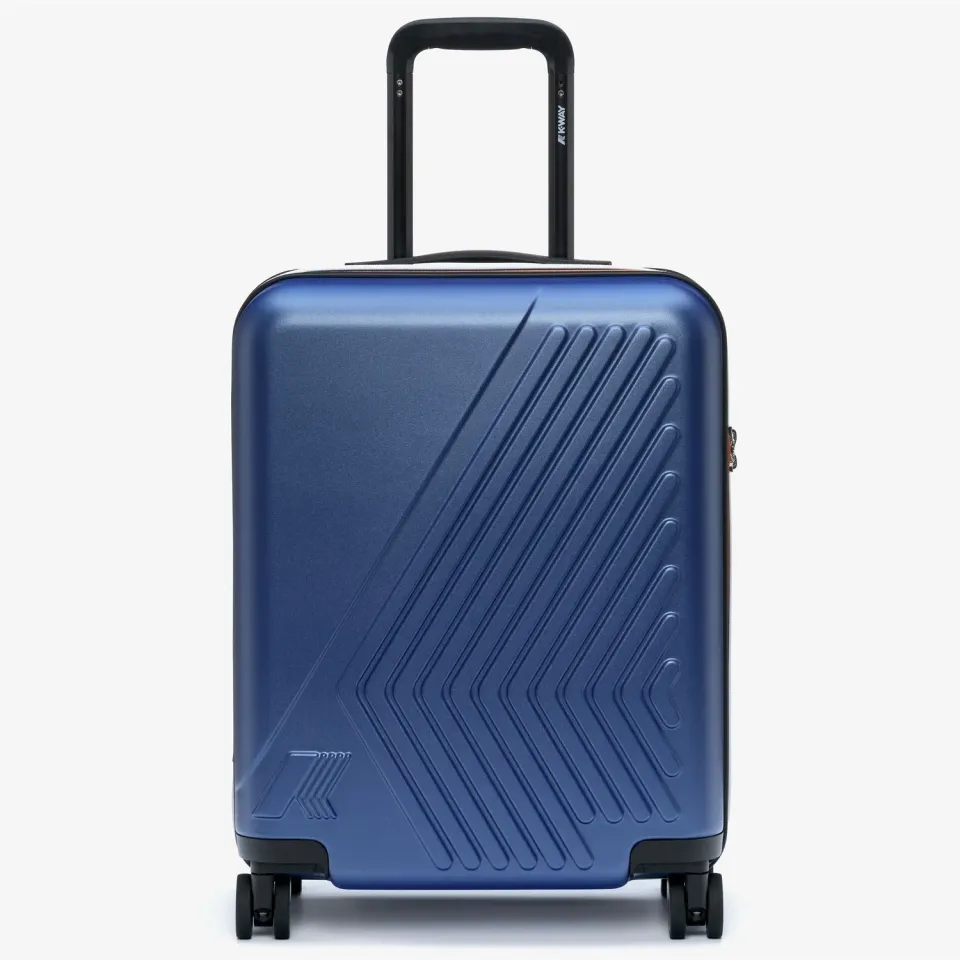 K-Way Eudoxie Logo troller cabina albastru 39L