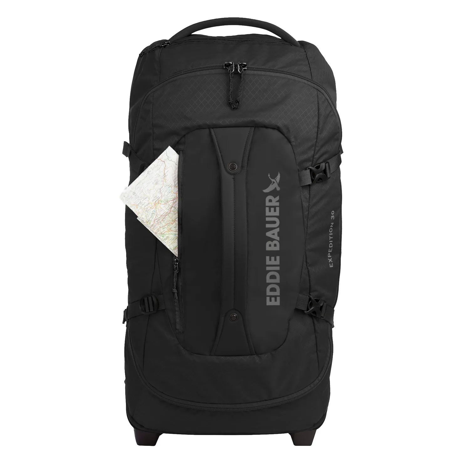 Eddie Bauer Expedition 30 Duffel 2.0 geanta voiaj negru cu roti