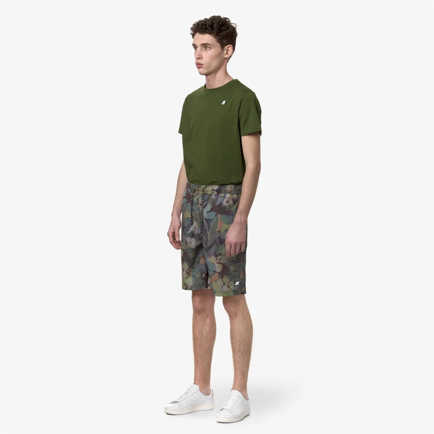K-Way Loir Graphic pantaloni scurti floral barbati