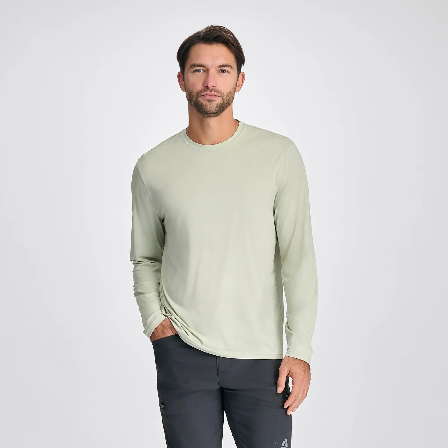 Eddie Bauer Sundrift cămașă bărbătească albă UPF