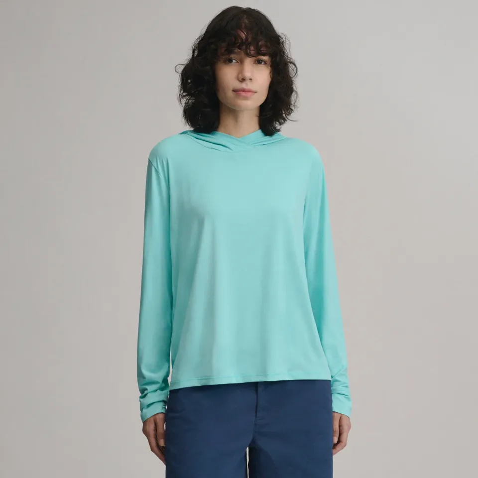 Eddie Bauer Sundrift hanorac UPF 50+ alb usor