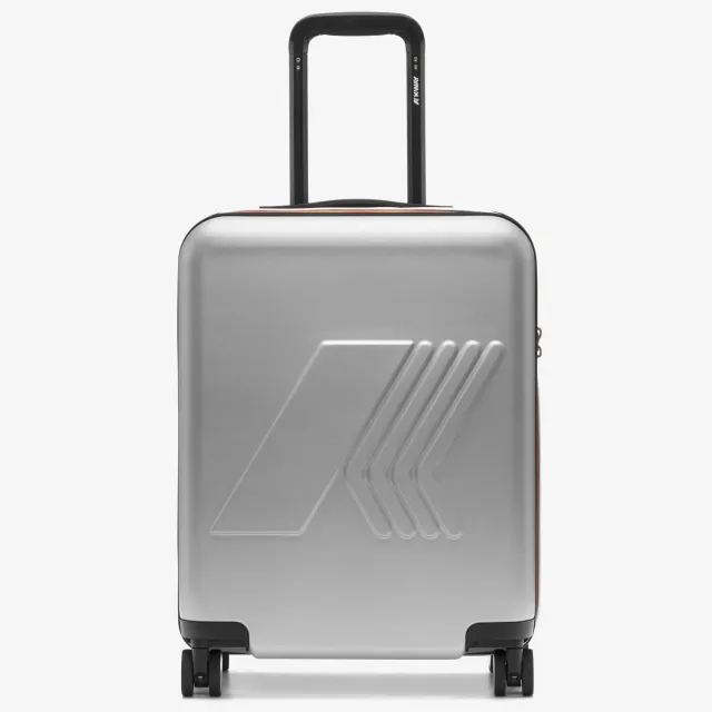 K-Way Eudoxie Logo troller cabina gri 39L rezistent