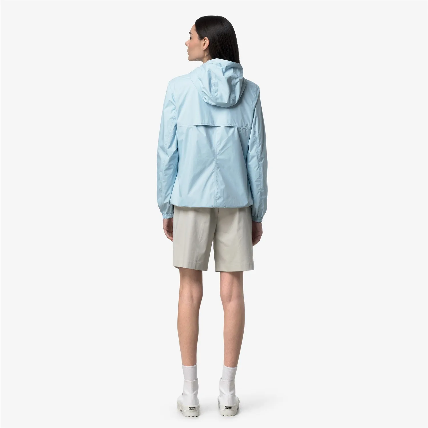 K-Way Lil 2.0 Plus.2 Double geacă damă albastră reversibilă