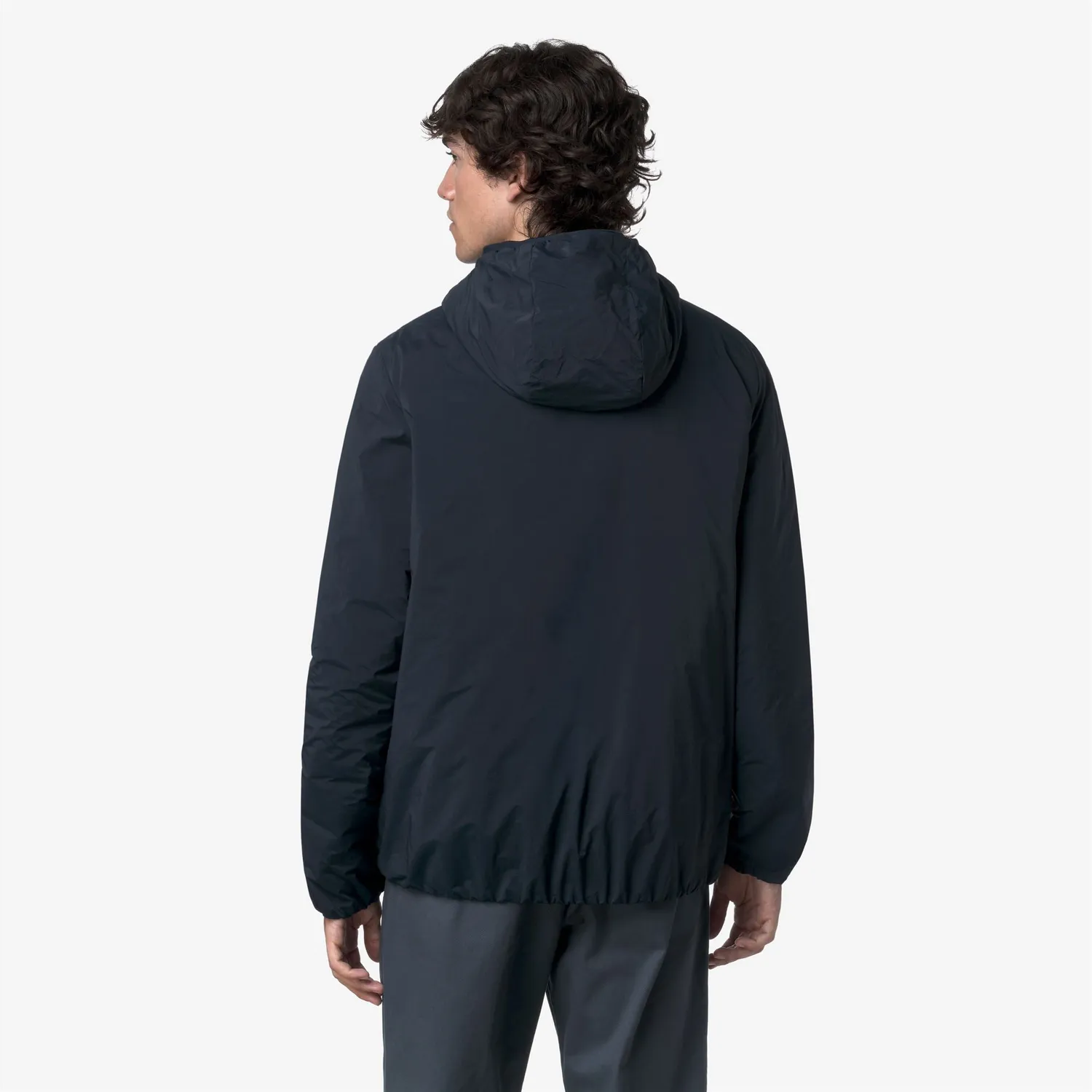 K-Way Jack Plain Warm geaca barbati albastru depth scurta