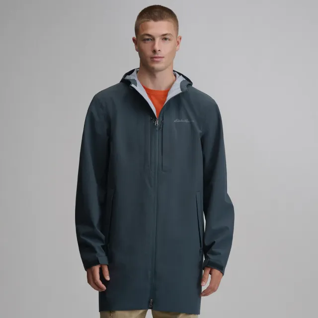 Eddie Bauer Oscillate 3L Trench palton barbati negru 3 straturi