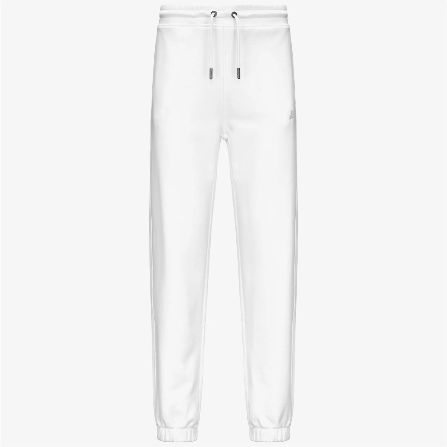 K-Way Mickyel French Terry pantaloni barbati alb bumbac