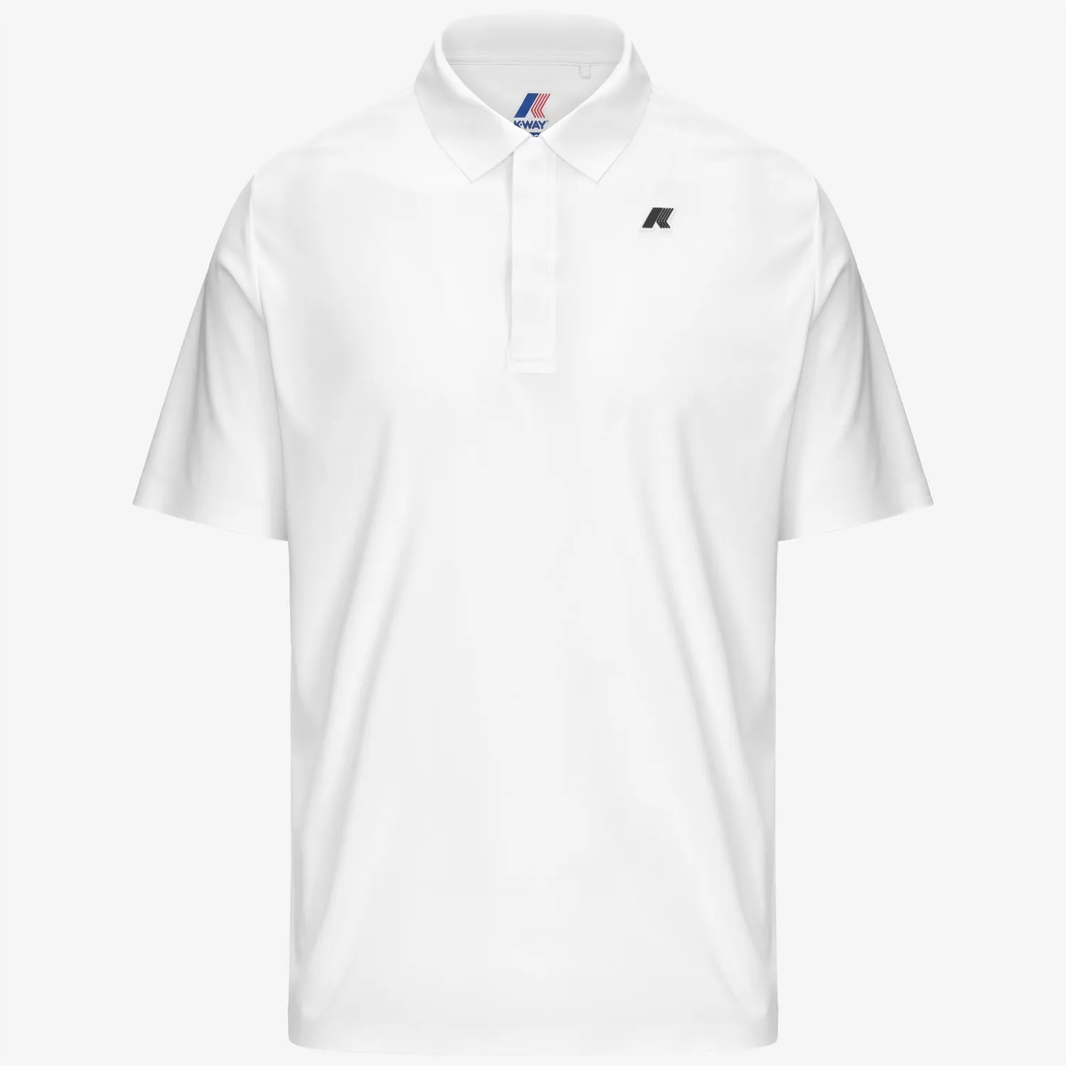 K-Way Swing tricou polo alb stretch golf