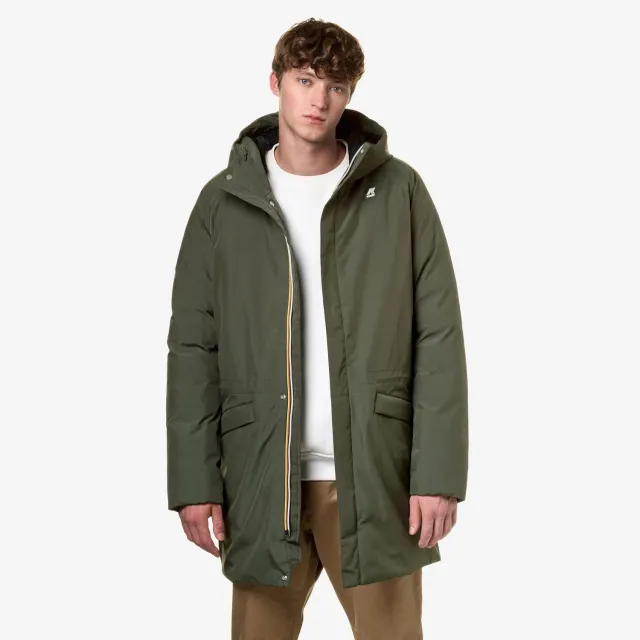 K-Way Jeremy Thermo parka barbati verde 3/4
