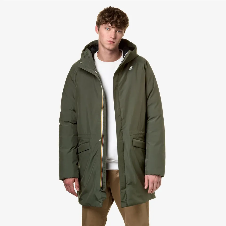 K-Way Jeremy Thermo parka barbati verde 3/4