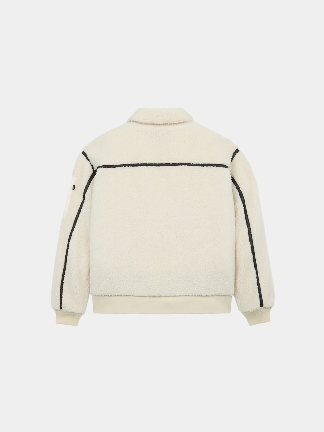 Alpha Industries CWU 45/P geaca bomber sherpa eggnog