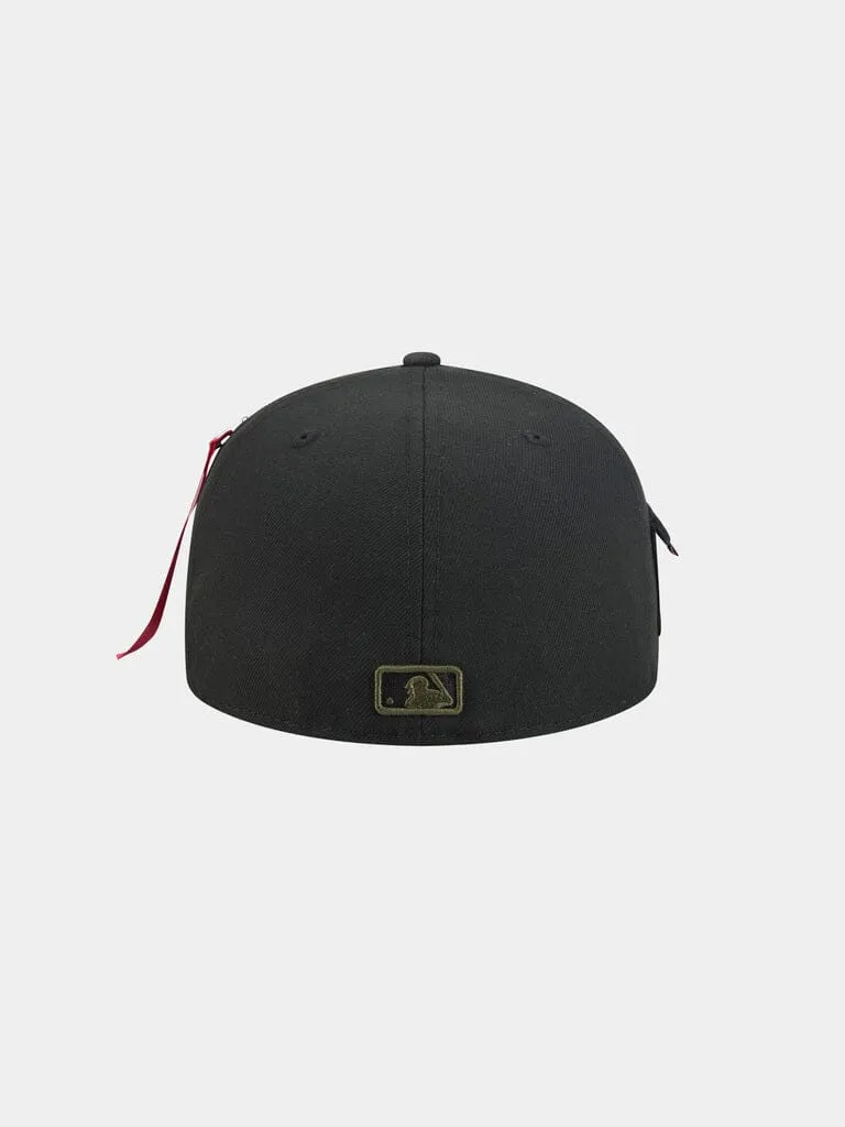 Alpha Industries Phillies 59FIFTY sapca fitted neagra