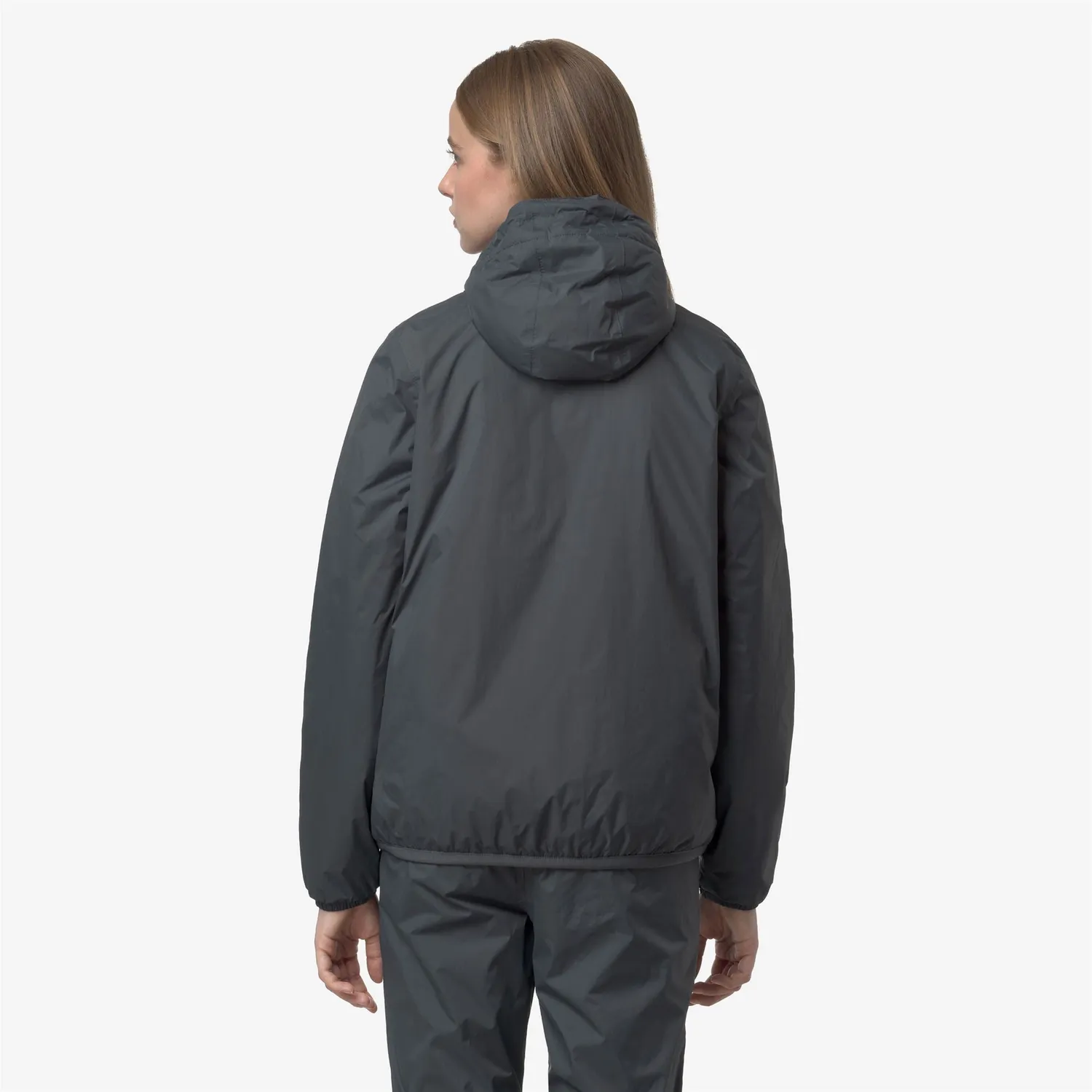 K-Way Le Vrai 4.0 Claude Warm geaca gri shadow calduroasa
