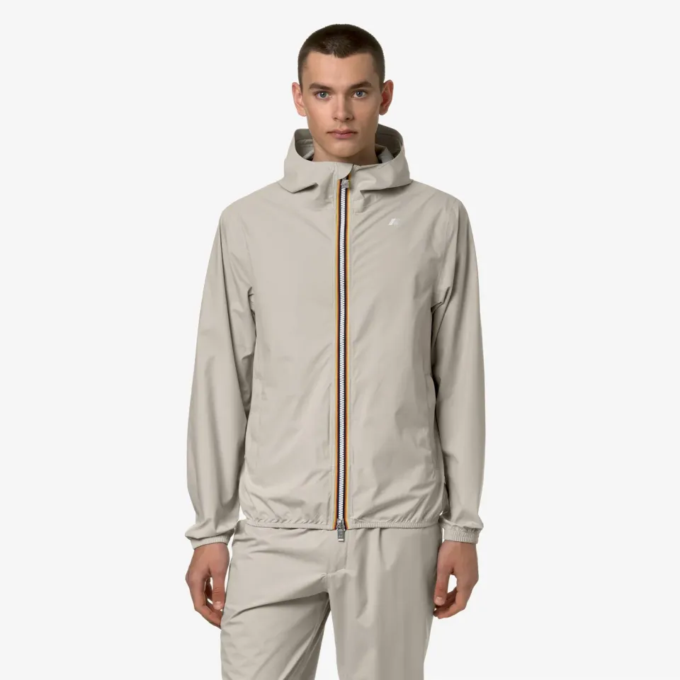 K-Way Jack Stretch Dot geaca barbati Beige Lt impermeabila