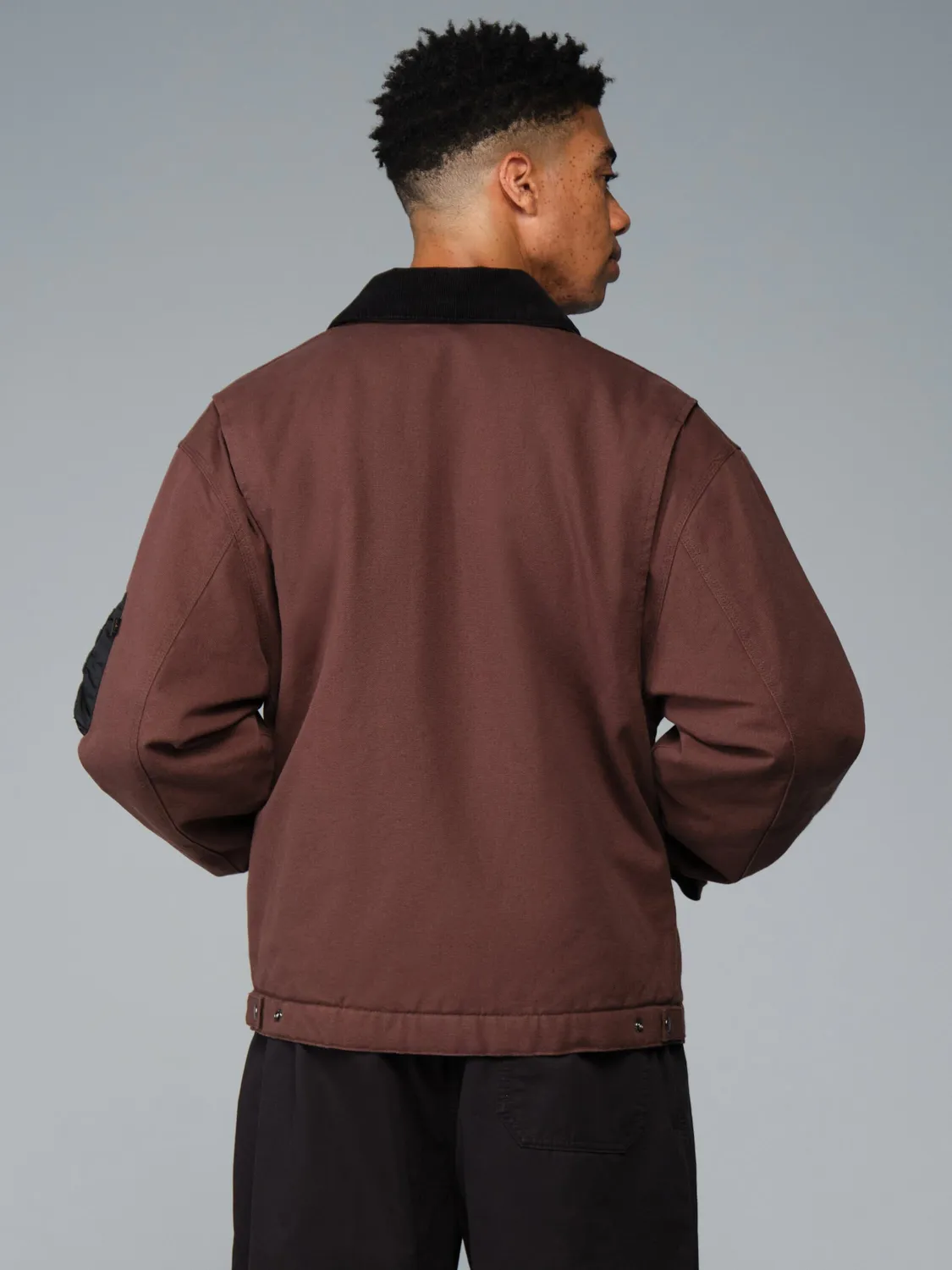 Alpha Industries Butler geacă de lucru neagră bumbac