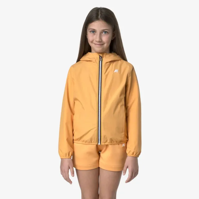 K-Way Lily Stretch Poly Jersey geaca fete portocalie