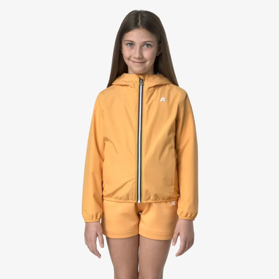 K-Way Lily Stretch Poly Jersey geaca fete portocalie
