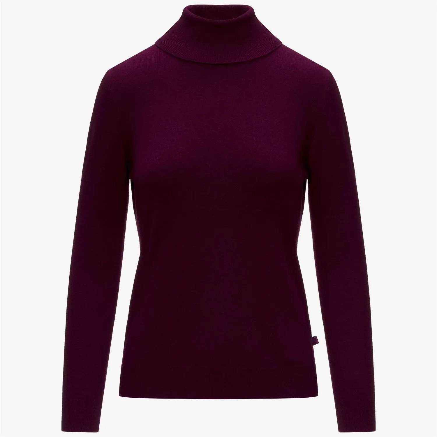 K-Way Amane Plain Mix Merino pulover dama violet prune lana