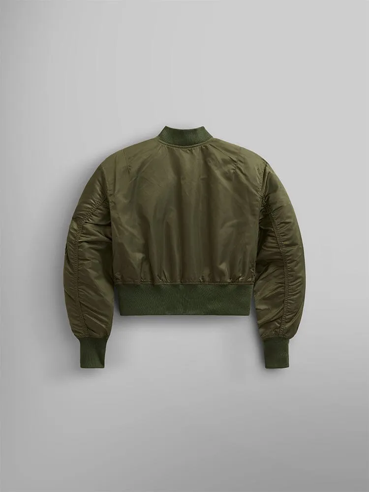 Alpha Industries L-2B Cropped Gen II geacă bomber damă neagră