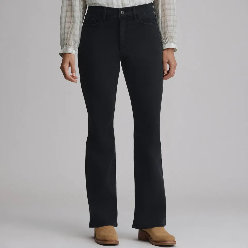 Eddie Bauer Venture Stretch blugi bootcut negri elastici
